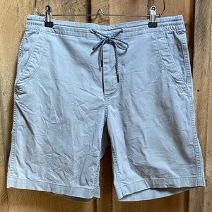Aeropostale Men's‎ Medium Grey Drawstring Casual Shorts Flawed See Pictures